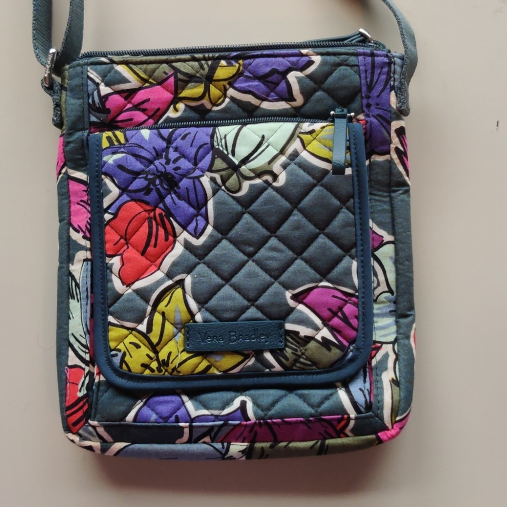 green Vera Bradley crossbody